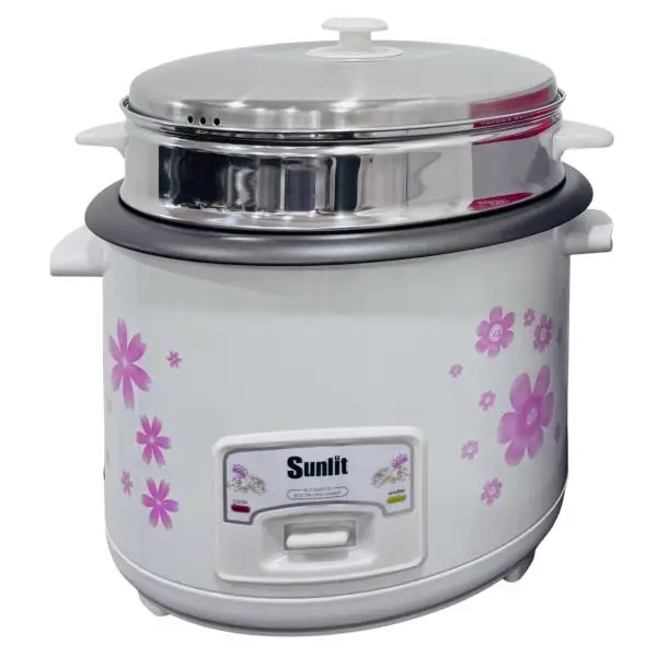 3 Sunlit Cylinder Rice Cooker – 2.8 L, 1000 W